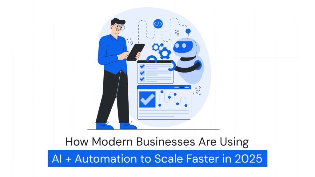 How Modern Businesses Are Using AI + Automation to Scale Faster in 2025